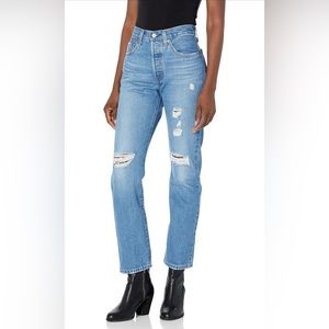 Levi's Women's 501 Original Fit Jeans, 27 x32, color: Oxnard Athens Crown